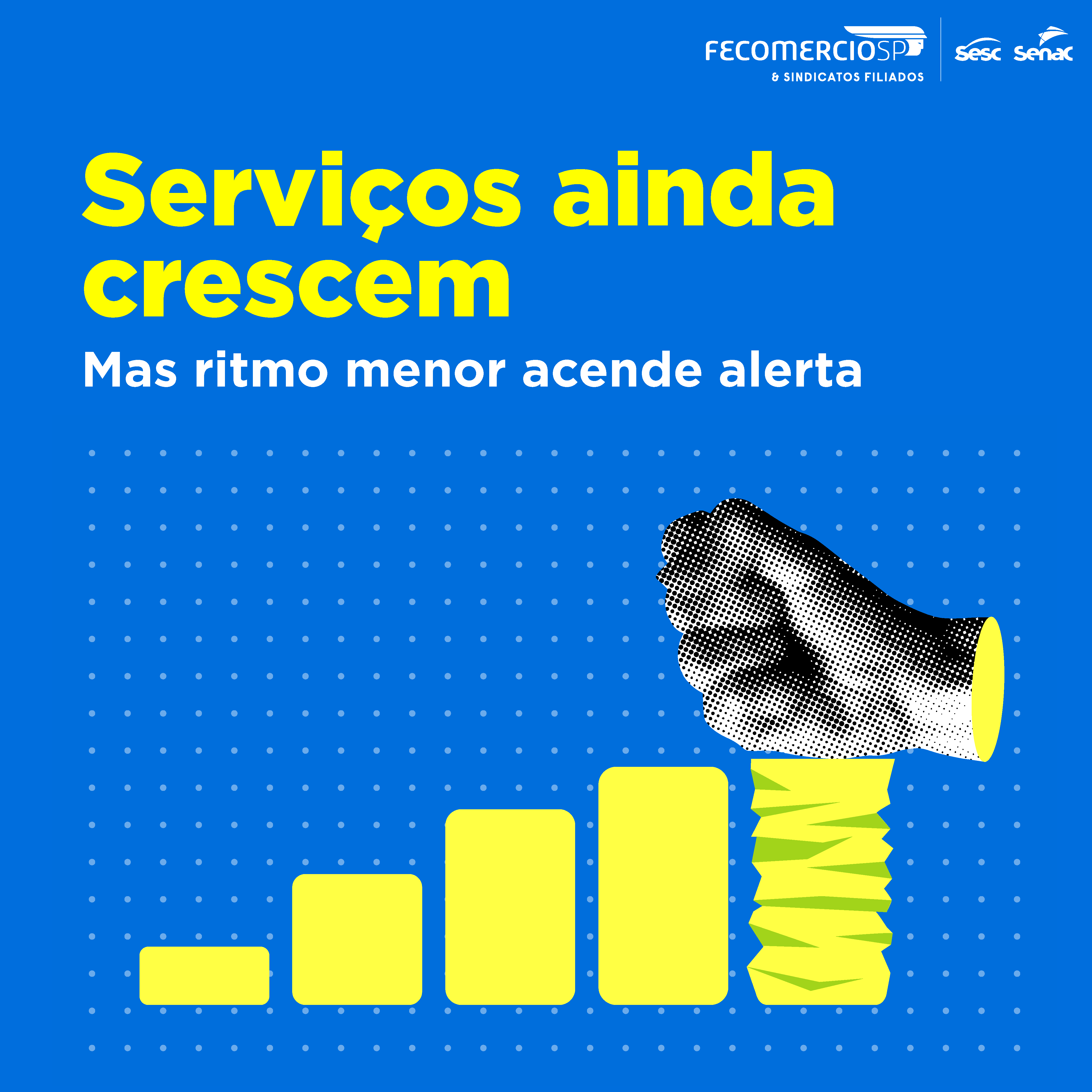 Serviços seguem em crescimento, mas ritmo menor exige atenção das empresas!